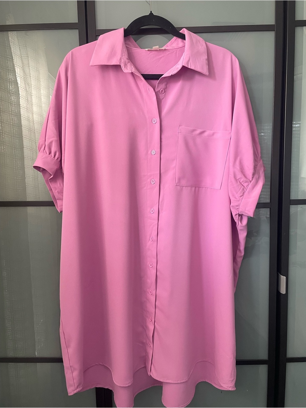 Make An Offer✌️ entro Pink Midi Shirt Dress